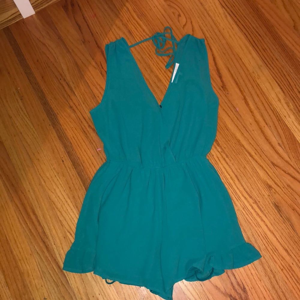 Teal romper